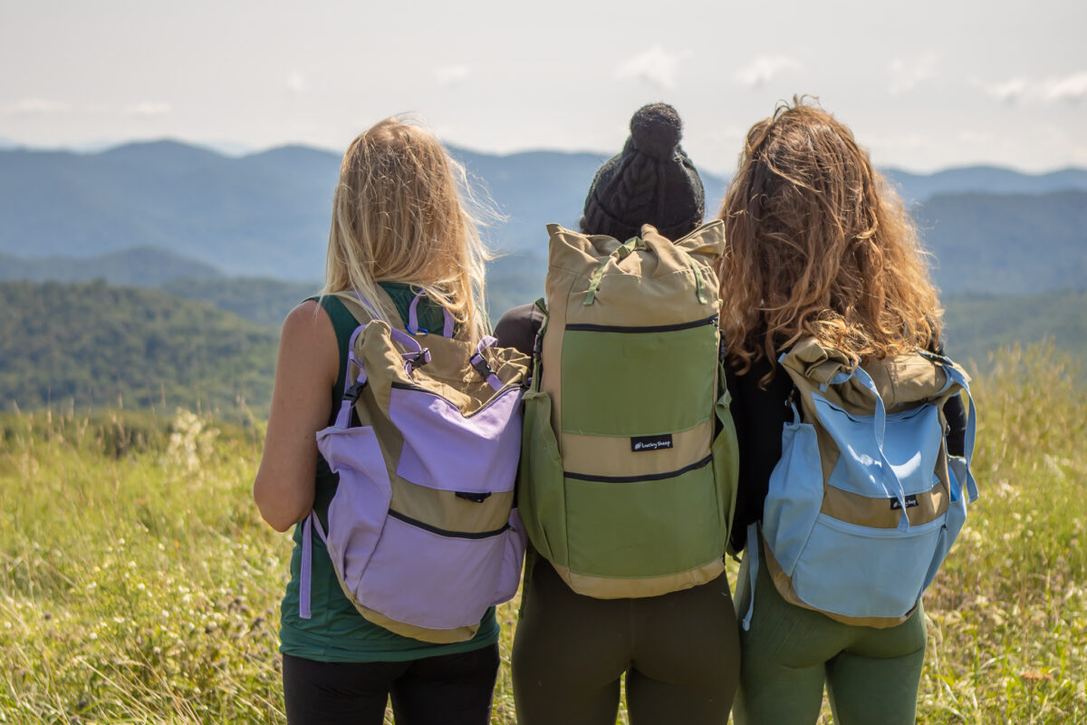 Organic Canvas Daypack Lucky Sheep