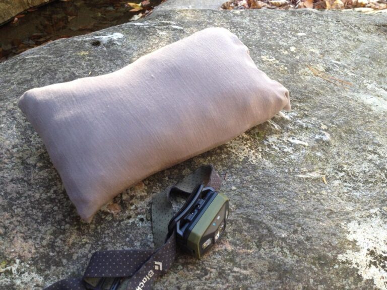 Camp gear: Trail Wax, stuff sacks and a wool camp pillow