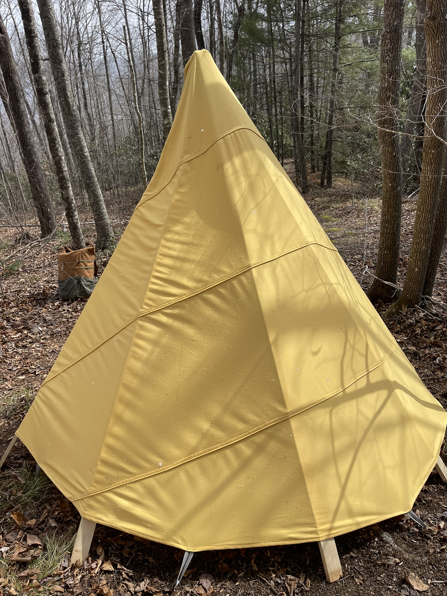 Organic Canvas Tent - Lucky Sheep