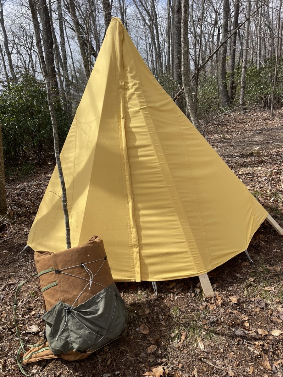 Organic Canvas Tent - Lucky Sheep