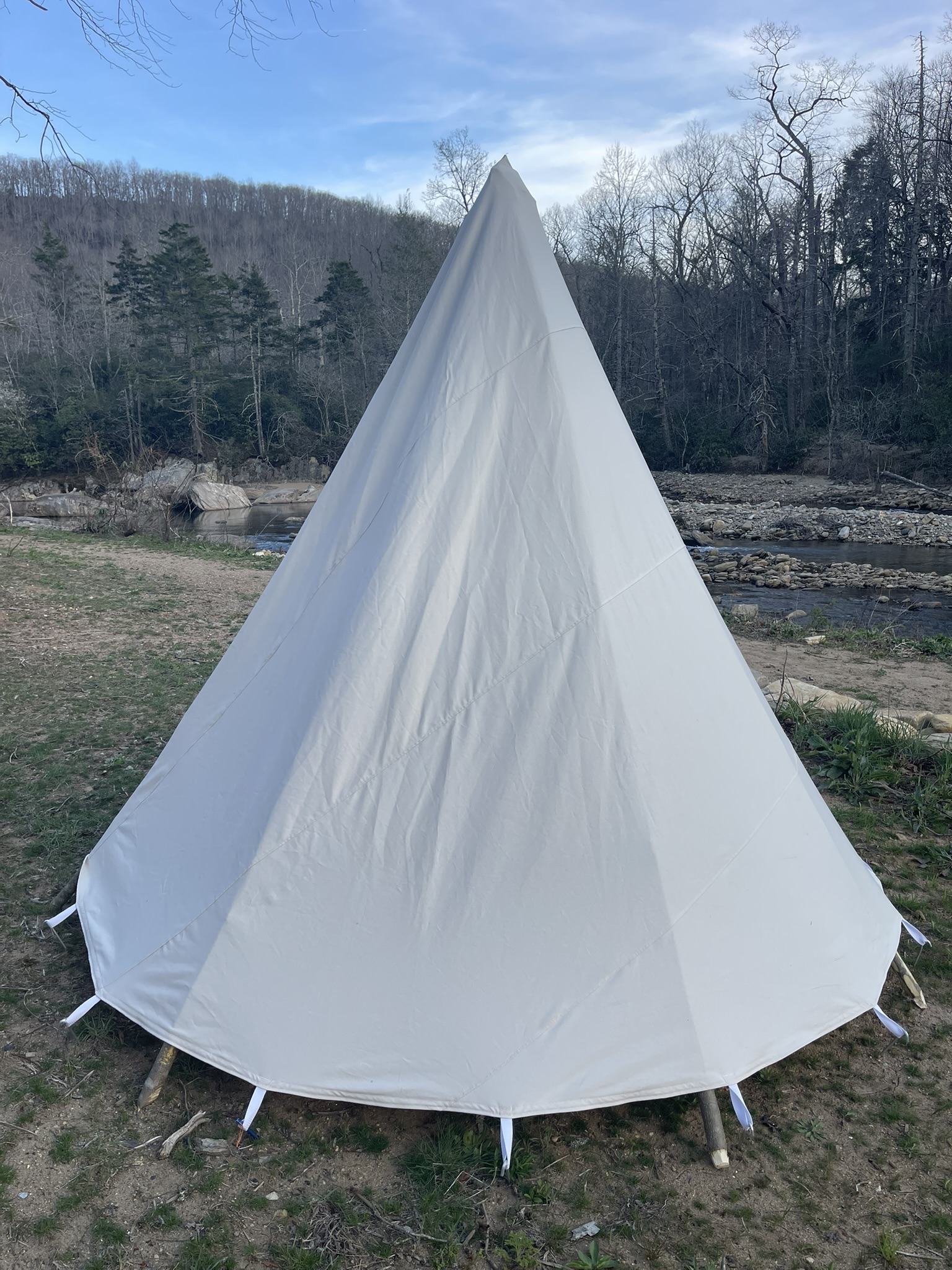 Organic Canvas Tent - Image 9