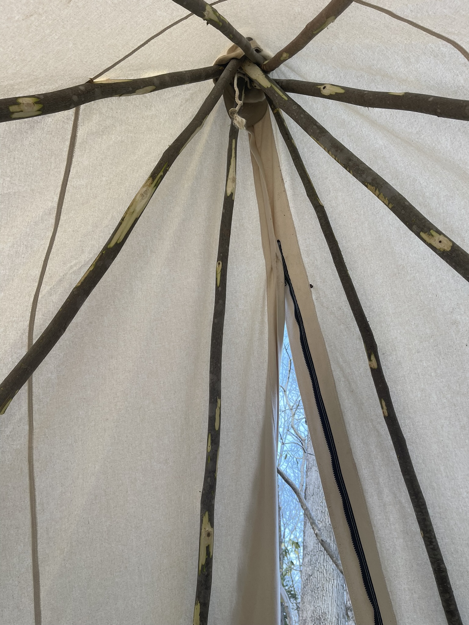Organic Canvas Tent - Image 7