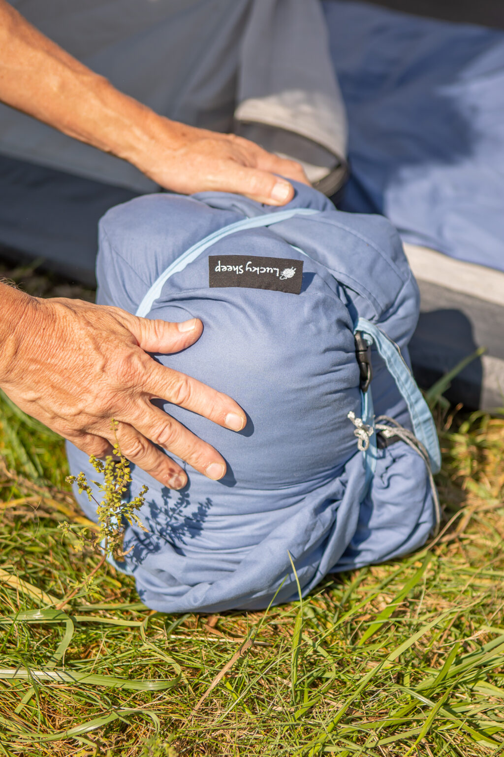 Non Toxic Wool Sleeping Bag for every season Lucky Sheep