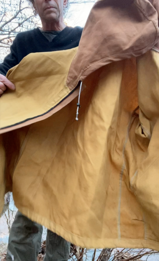 Beeswaxed Canvas Rain Parka - Image 7