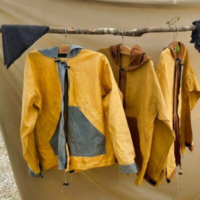 Waxed Canvas Rain Jacket