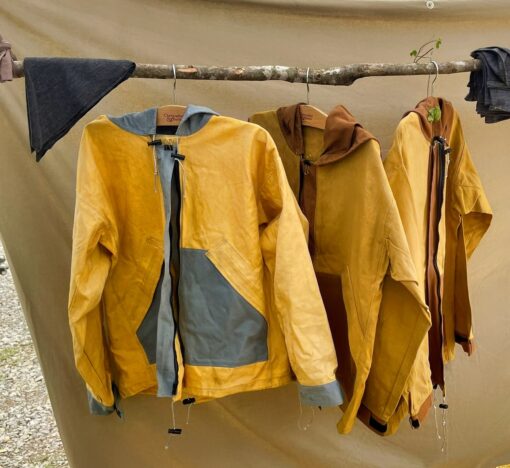 Waxed Canvas Rain Jacket