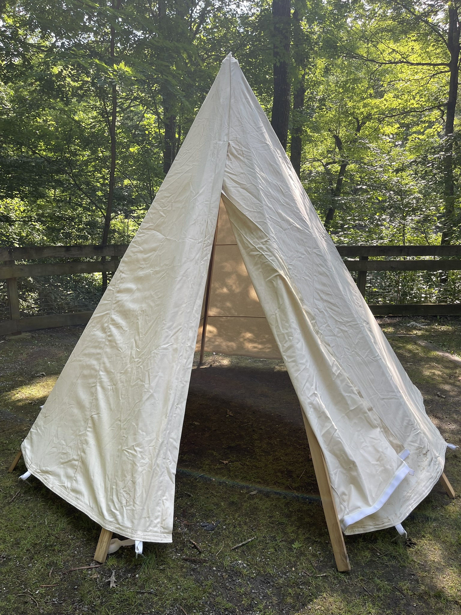 Organic Canvas Tent - Image 4