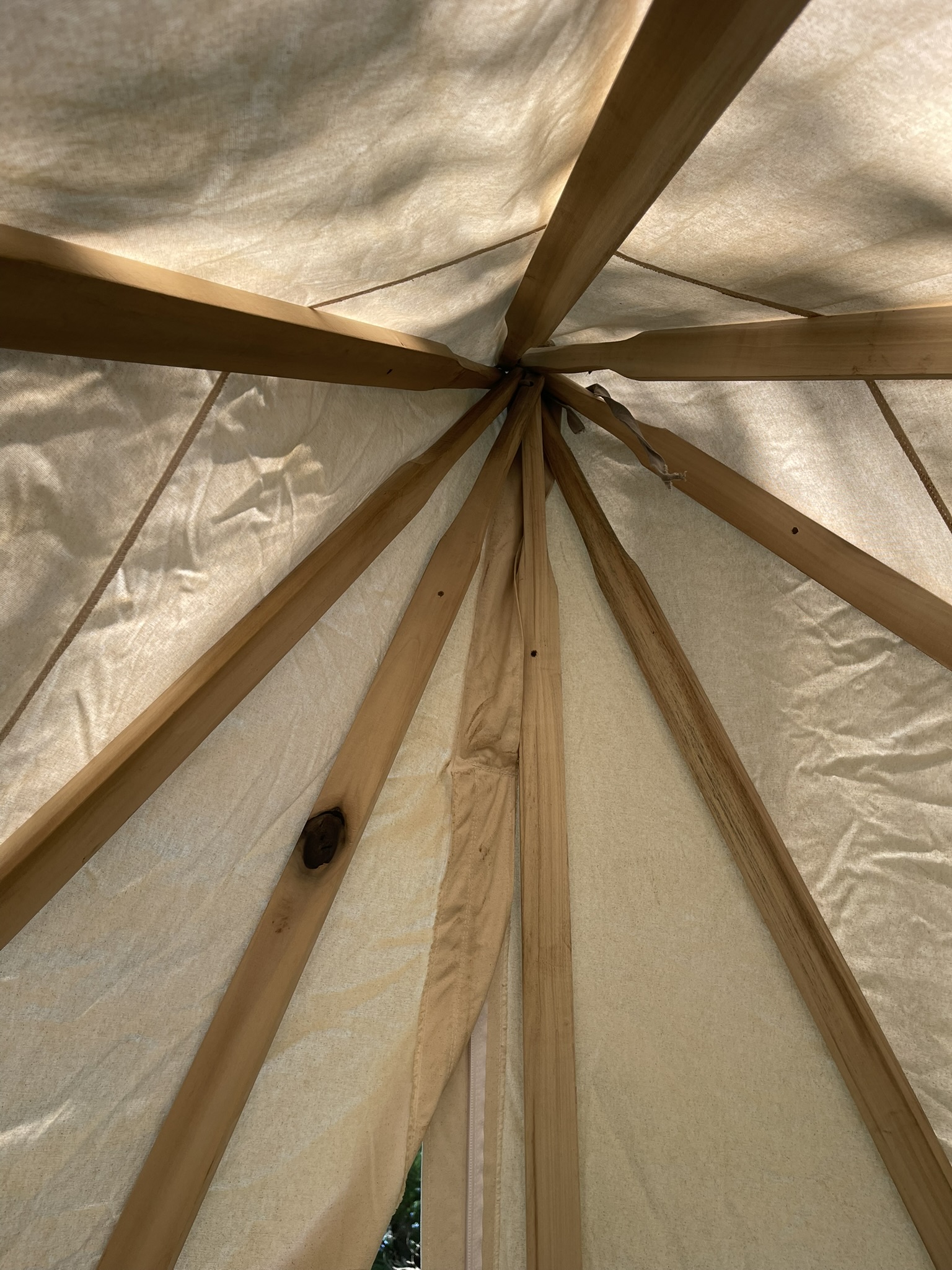 Organic Canvas Tent - Image 3