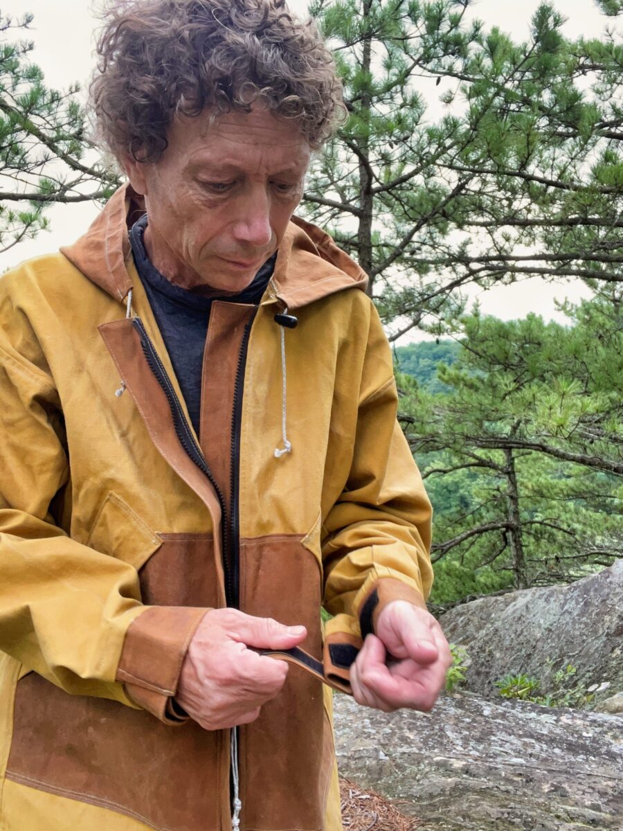 Waxed Canvas Rain Jacket - Image 5