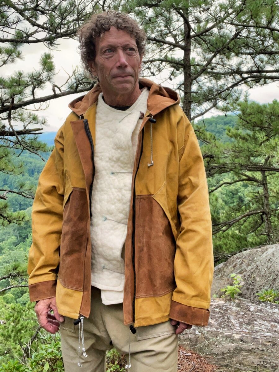 Waxed Canvas Rain Jacket - Image 3