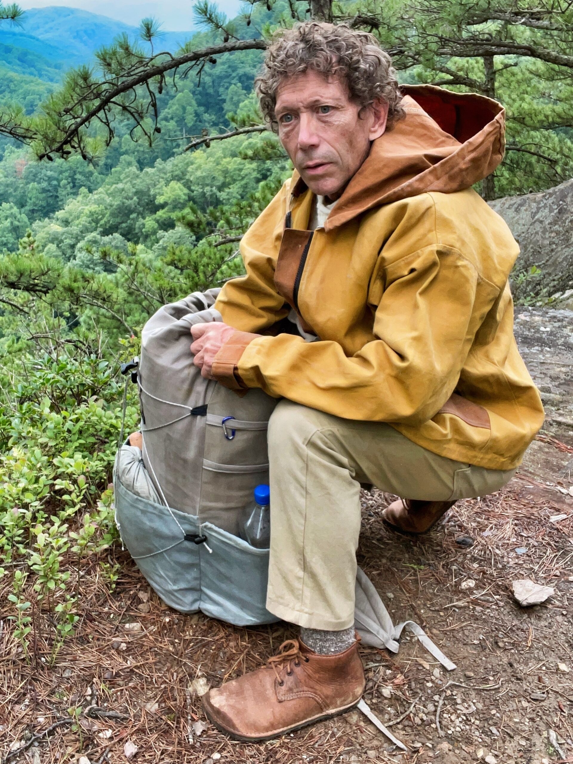 Lightweight Waxed Canvas Rain Jacket - Image 14