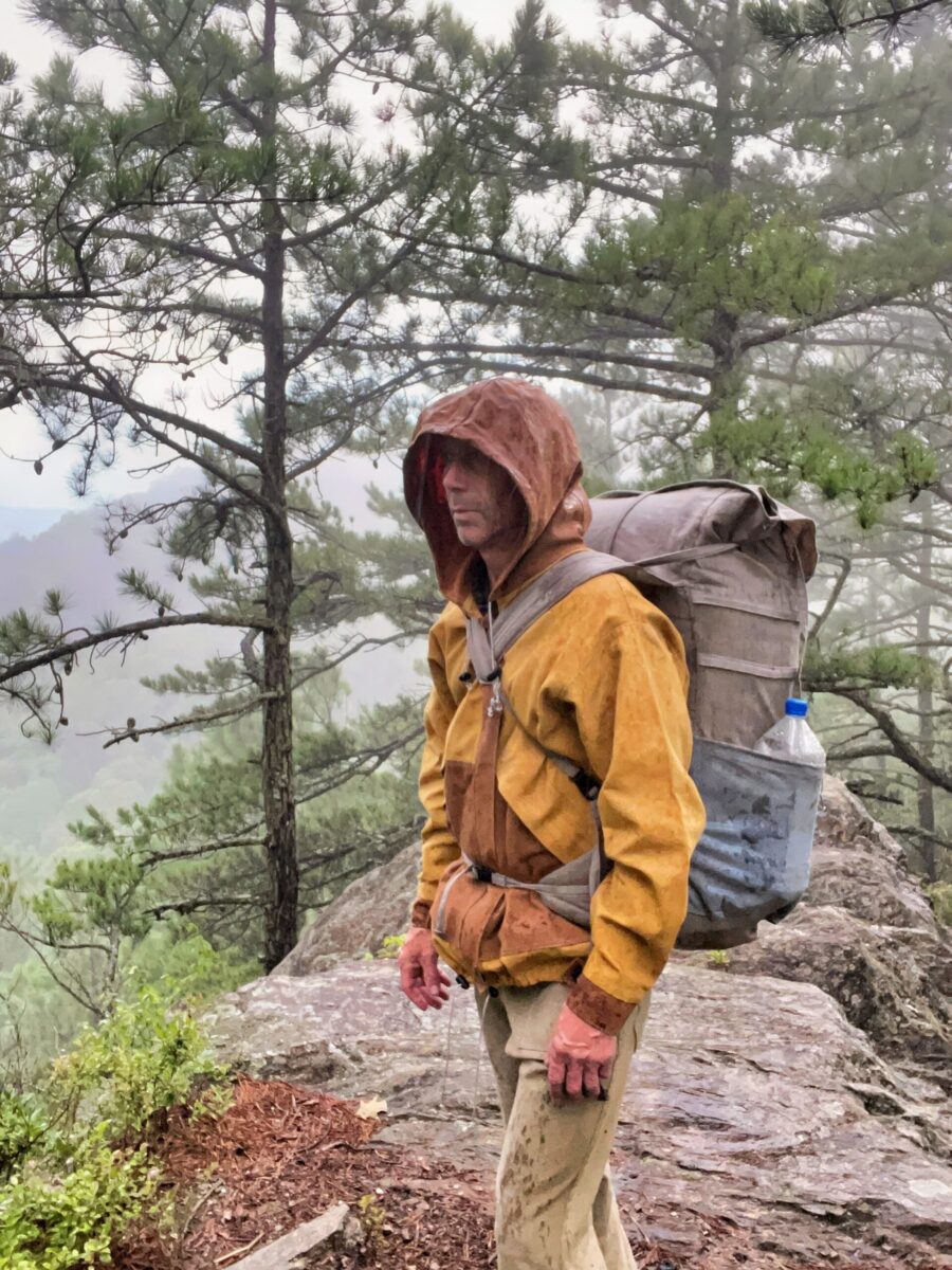 Waxed Canvas Rain Jacket - Image 9