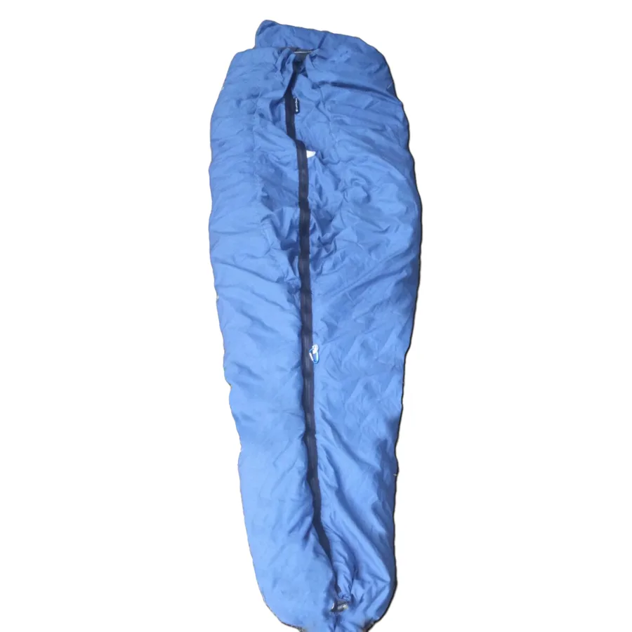 Natural fiber wool sleeping bags rated 20°F and 10°F